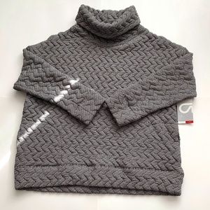 NWT GAP Quilted Funnel Neck Pullover